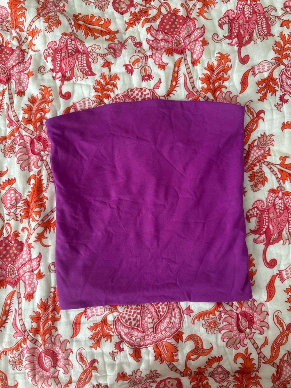 Aritzia contour tube top purple size S
